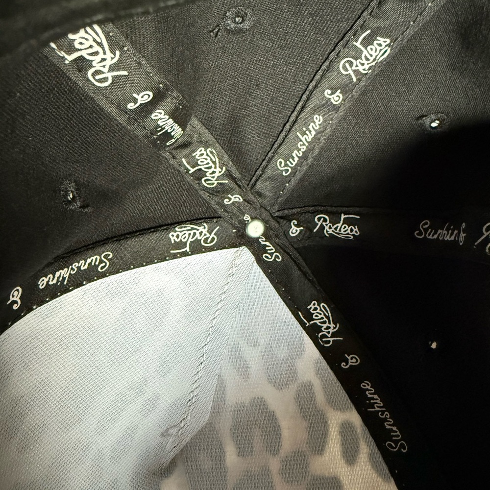 Sunshine & Rodeos Leopard Print Baseball Cap - Picture 7 of 7